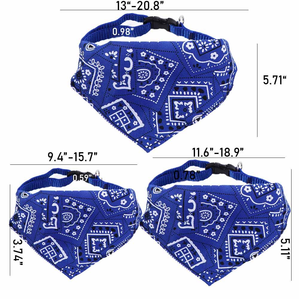 Dog Dog Neckerchief Adjustable Cats Scarf Pet Triangle Towel Pet Accessories Dogs Bandana