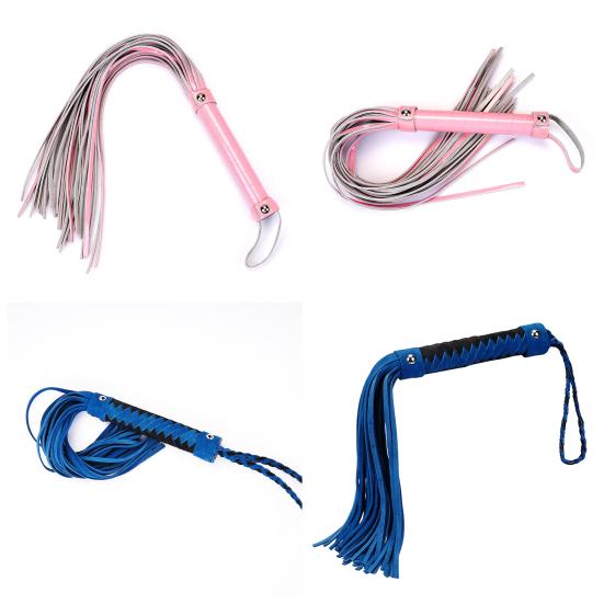 Хлыст-флоггер из искусственной кожи с ручкой из натурального дерева, хлыст для взрослых, хлыст для ролевых игр, аксессуар для косплея для пар