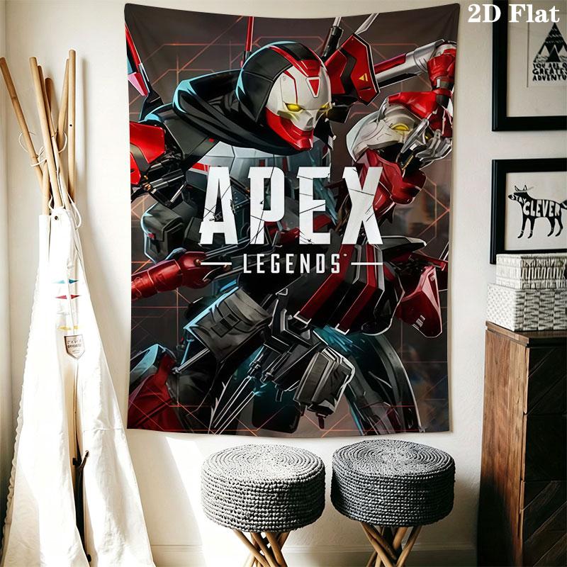 Apex Legends poster Wall Hanging Printed Fabric Blanket Decorative Tapestries for Bedroom Living Room Home Decor