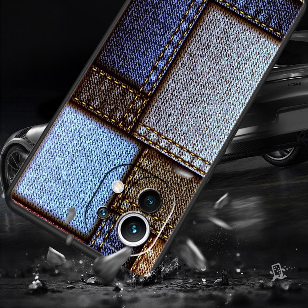 Чехол-накладка из кожи с узором для Xiaomi Mi 17 Pro Max 15 14 13 12 11 Ultra 15T 14T 13T 12T 11T Pro Lite Мягкий ТПУ корпус