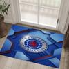 Rangers FC Design Crystal Velvet Carpet Cozy Non?Slip Printed Rug For Bedroom Living Room Entrance