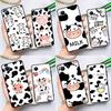 Dairy Cattle Cow Speckle Case For Realme C55 C33 C31 C35 C30 C11 C15 C25s C21Y GT Neo 5 3T 2T 8 9 10 11 Pro Plus