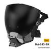 Cyberpunk Cosplay Tactical Commander Mask Full Face Anti-fog Paintball Mask Double Sided Detachable Airsoft CS Protective Gear