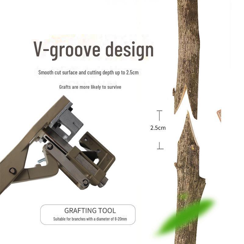 Нож и ножницы для прививки плодовых деревьев, инструмент для саженцев с толстыми ветвями