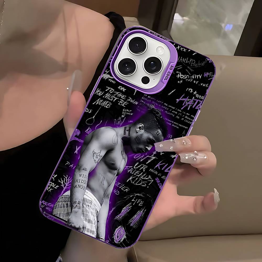 Чехол для телефона рэпера X-XXXTentacion Для IPhone 16 15 14 13 12 11 17 Pro MAX Plus Pro Матовый противоударный чехол