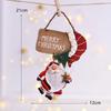 Christmas Tree Decorations Resin Hanging Tags For Holiday Scene Decor Gift Items