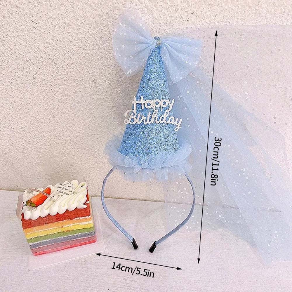 1 шт. Милая шляпа на день рождения, аксессуары для вечеринки, простые аксессуары для головных уборов для вечеринки для взрослых и детей