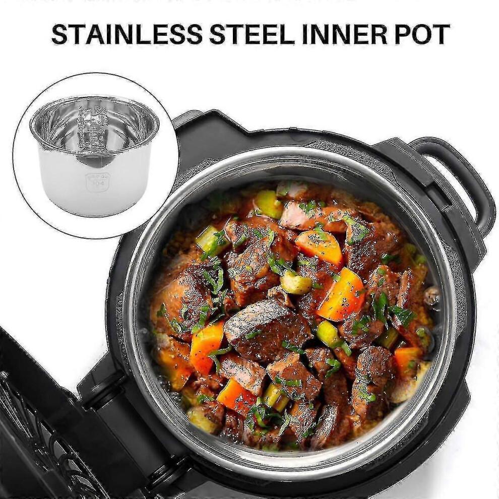 6l Pressure Cooker Inner Pot Rice Pressure Cooker Liner Stainless Steel Inner Pot Pressure Cooker L less