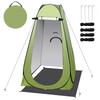KEEVEEK Переносная палатка для переодевания при землетрясении, 1 дверь, 3 окна, УФ-сумка для хранения, Переодевание, Катастрофа, Рыбалка, Модельная палатка, Туалет, Готовность, Предотвращение,