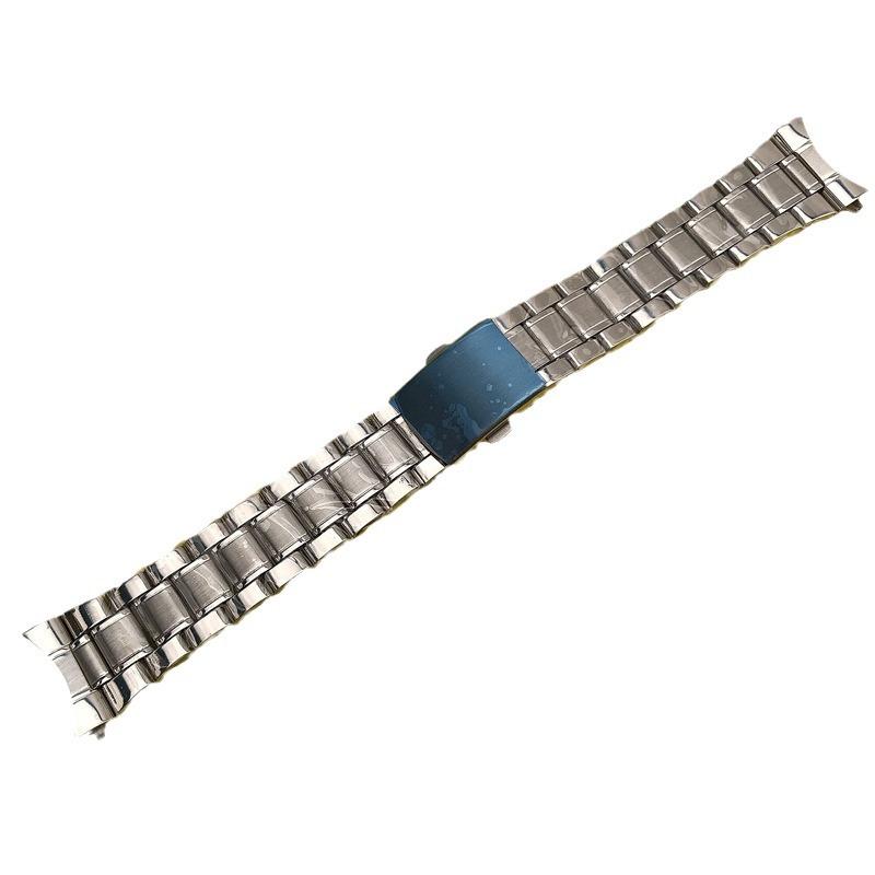 Ремешок из нержавеющей стали Arc Interface, стальной ремешок для мужчин, двусторонний браслет с раскладывающейся пряжкой в виде самолета, аксессуары для часов