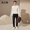 Antonio Men's Cashmere Blend Round Neck Sweater