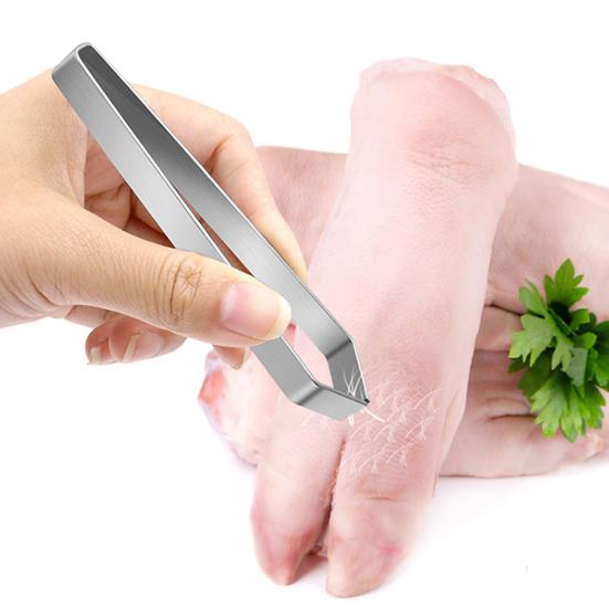 3 шт. щипцы из нержавеющей стали с чесночночисткой для удаления фруктов и овощей, пинцет для рыбных костей, прочный кухонный инструмент для приготовления барбекю