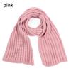 Fashion Outdoor Winter Warm Long Scarves Knitted Scarf Solid Color Vintage