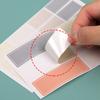 40/60/160pcs 10 Sheets Simple Morandi Color Sticker Self Adhesive Index Tab Stickers