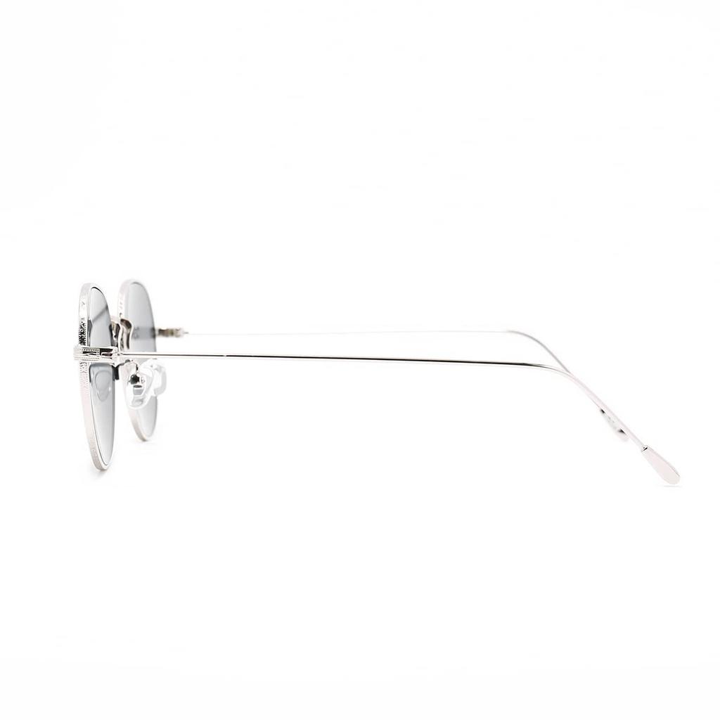 ICON iCON STORE Солнцезащитные очки Защита от УФ-лучей Линзы Boston Цветные линзы Цветные солнцезащитные очки Дымчатая линза Тонкая оправа Серебристые Стильные Милые Женские Мужские