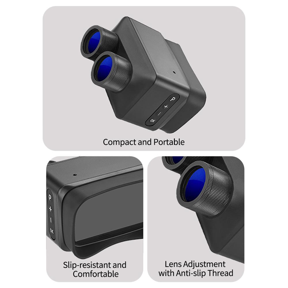 Прибор ночного видения 850 нм Инфракрасный бинокль При слабом освещении Телескоп с цифровым зумом 5X
