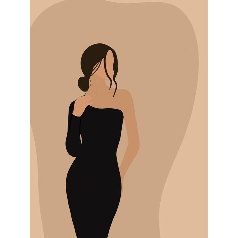 Алмазная вышивка 5d Простая модная алмазная живопись для девочек Мозаичная фигурка вышивка крестом Diy Ремесла Украшение дома 40*5