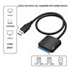 Универсальный USB 3.0 SATA-адаптер-кабель для 2,5/3,5-дюймовых SSD и HDD