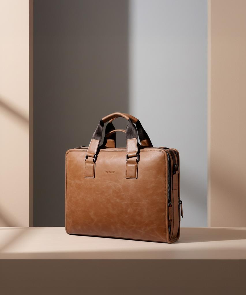 Tantin Genuine Cowhide Men'S Briefcase T13048