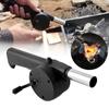 Camping Barbecue Fan Portable Hand-Operated Blower Efficient Fire Making Blower Charcoal Combustion Blower Picnic BBQ Tools