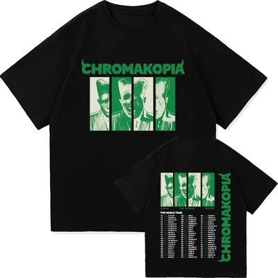 Футболки с принтом Tyler The Creator Chromakopia, летняя мода для женщин, Harajuku, ретро-футболки, хип-хоп, винтажные хлопковые футболки для мужчин, одежда