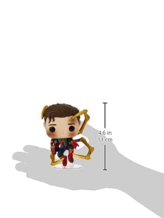 Marvel Avengers Iron Spider Unmasked with Gauntlet Figure Funko Marvel Funko Spider-Man Pop!