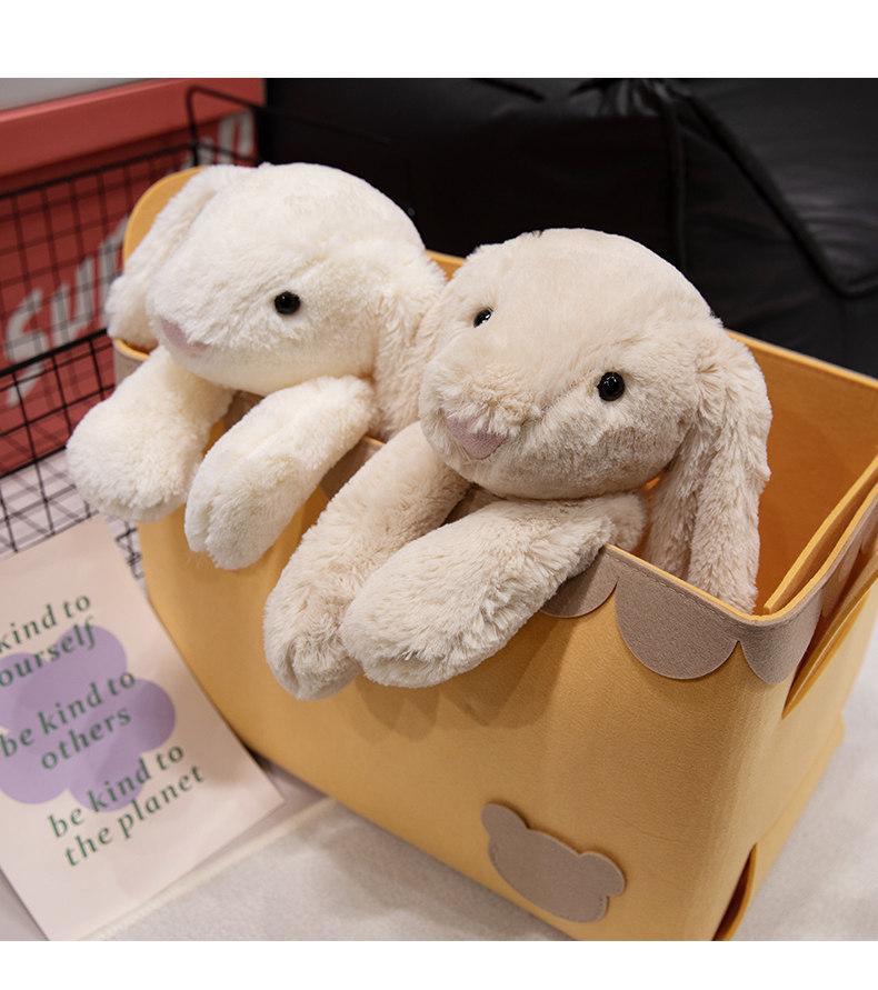 Плюшевая игрушка-кукла «Вислоухий кролик» – Детский комфорт и подарок на день рождения