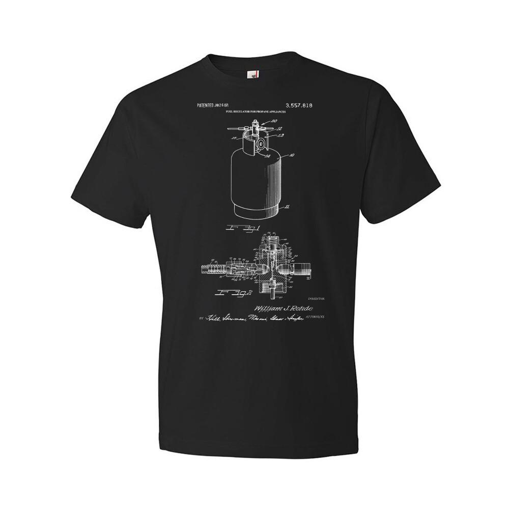 Propane Tank Patent Shirt Garage Shirt Kitchen Shirt Cooking Apparel Bbq Gift