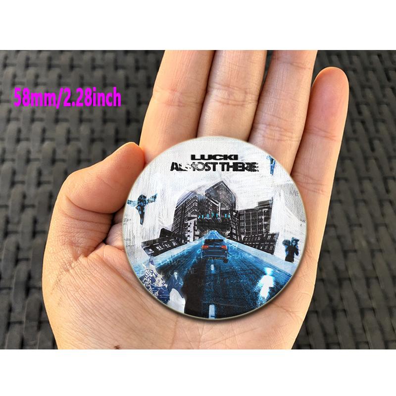 32/44/58 мм музыкальная булавка для крышки Ablum ручная работа брошь для одежды мультяшный косплей значок украшение на рюкзак ювелирные изделия подарок