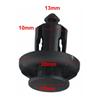 50pcs 10mm Hole Car Nylon Rivet Fastener Bumper Clip Retainer Screw Fender For ------------===ar Fasteners Clip Auto Accessories