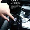 Автомобильное мусорное ведро с крышкой, герметичное, для подстаканника автомобиля, маленькое мусорное ведро для автомобильных аксессуаров