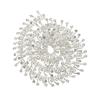 2cm 1 Yards Rhinestone Fringe Round Rhinestone Pendant Short Tassel Easy Cut Rhinestone Fringe Trim