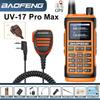Baofeng UV-17 Pro Max GPS Six-Band UV-17M Type-C Charging Walkie Talkie Baofeng 999 Channels Two Way Radio FM UV17 Pro Ham Radio
