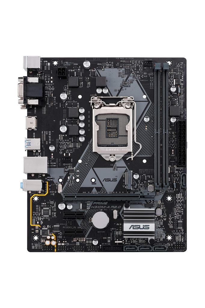 Материнская плата ASUS Intel H310 совместима с LGA 1151 PRIME DDR4 2666 МГц SATA 6 Гбит/с H310M-A R2.0 / / / [mATX]