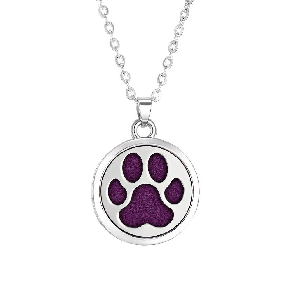 Tree of Life Alloy Stainless Steel Locket Pendant Aroma Diffuser Necklace