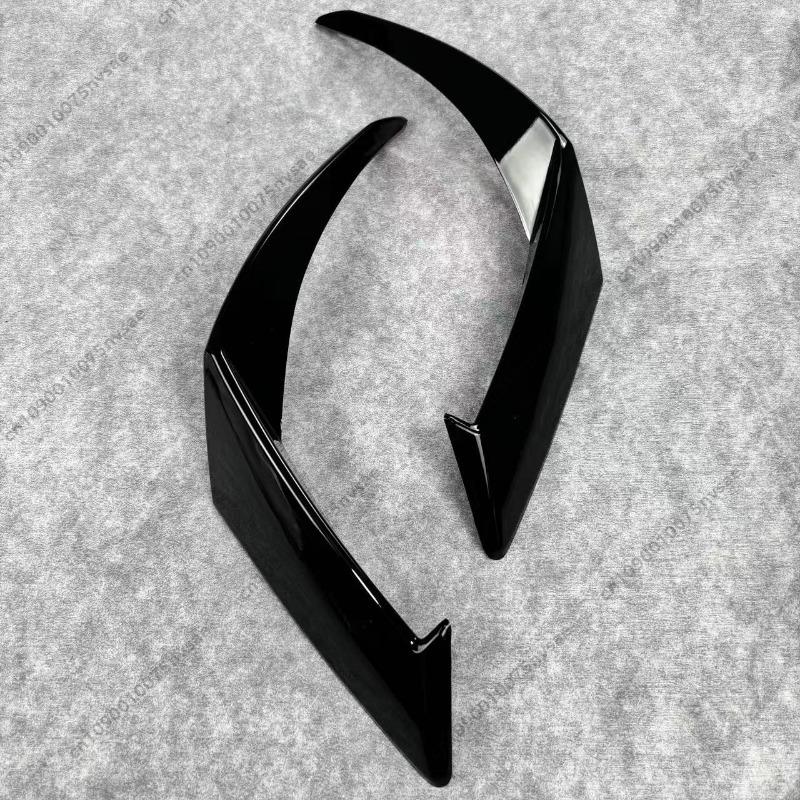 For Skoda Octavia RS Sedan / Combi Estate MK4/ MK4 Facelift 2020-2025 Rear Side Splitter Bumper Side Air Vent Canard Spoiler
