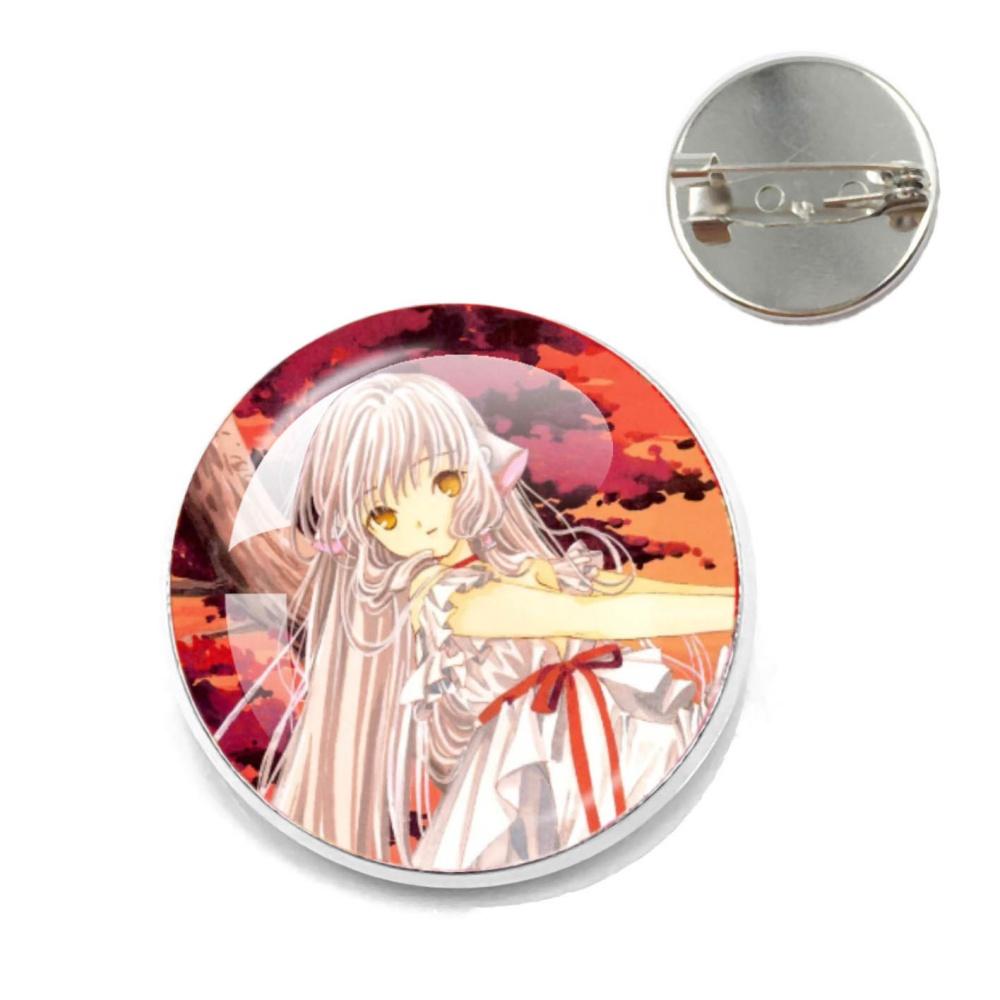 Аниме Chobits Значок Металлические Броши Милый Воротник Лацкан Значок Чи Милый Креативный Забавный Мультяшный Значок Брошь Шляпа Любитель Украшения Подарок