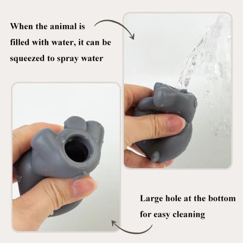 Folding Tower Floating Shower Toy Animal Designs Stacking Boat Toys Infants Toddlers