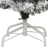 Artificial Christmas Tree Foldable and Snow Frosted 120 cm