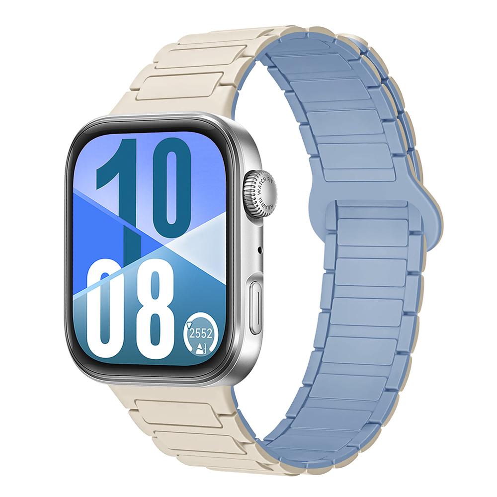 Magnetic Silicone Watch Band, Replacement Wristband for Huawei Watch Fit 5 Pro Fit 4 Pro Fit 5 Fit 4 Fit 3