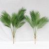 1Pc Real Touch Plastic Plants Palm Leaf Artificial Tree Home Garden Decorations Tropical Green Plants