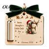 Holiday Money Gift Box for Students Personalized Letter Christmas Holder Cash, Wooden Alphabet Hanging Cash Creative Birthday Party Ornament