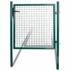 VidaXL Садовая калитка одностворчатая 100x100 см, сталь с порошковым покрытием 142030