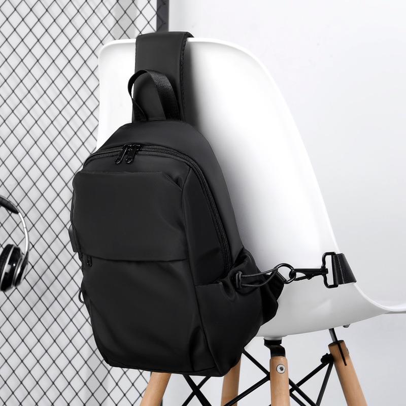 Нагрудная сумка Мужская наплечная сумка Сумка через плечо Подарок для зарядки Рюкзак для отдыха и спорта Легкий