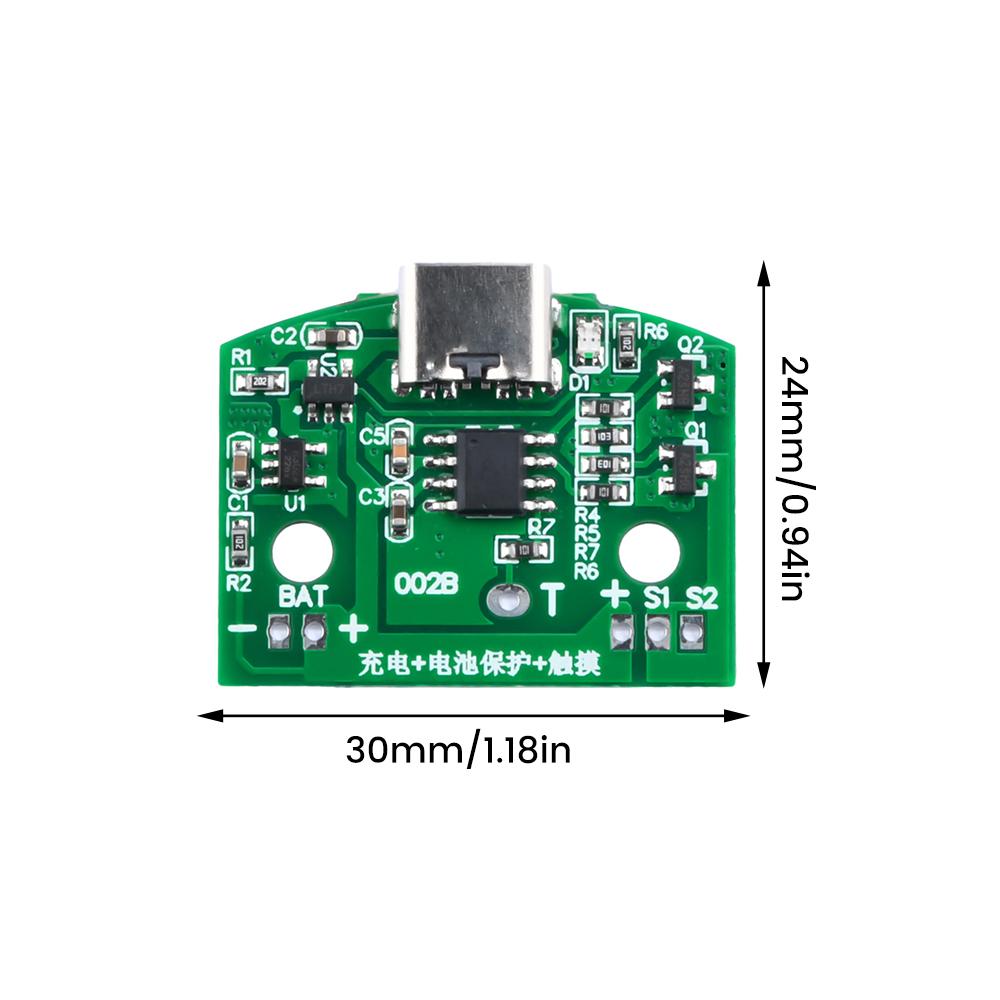 TYPE-C настольная лампа печатная плата USB зарядка 3-скоростной Бесконечно регулируемый светодиодный сенсорный ночник модуль управления не может увеличить 8 Вт