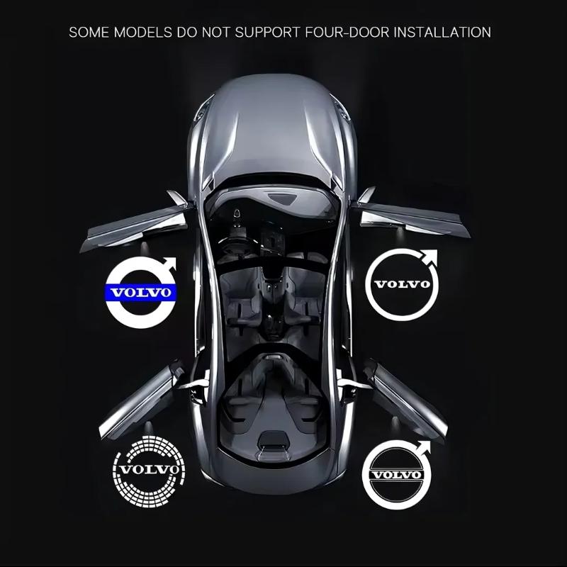 Door Logo LED Light Laser Lighting Projection Welcome Light Suitable For Volvo XC40 XC90 V40 V90 V60 XC60 S80 S60 S90 V90 S80L