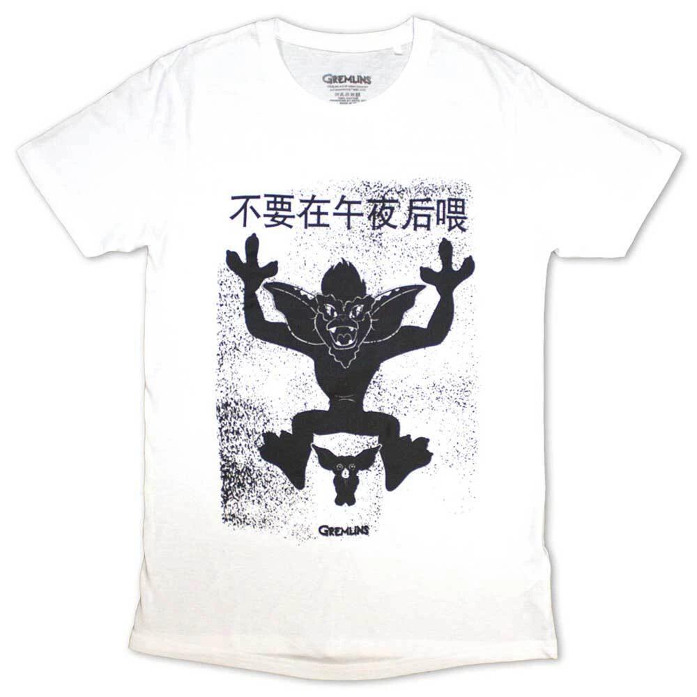 Gremlins Unisex T-Shirt: Stripe & Gizmo Japanese (Large)