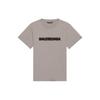 Balenciaga Размытый Логотип Отверстие Ретро Классика Короткий Рукав Унисекс Серый 661705TKVD58174