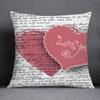 Наволочка для украшения дома на День святого Валентина с узором Купидона, квадратная наволочка, украшение для дома и офиса, наволочка
