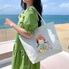 Oxford Handbag Student Shoulder Bags for Women Shopper Tote Bag Cartoon Large Capacity Luxury Ladies Handbags Portable Shopping Bag